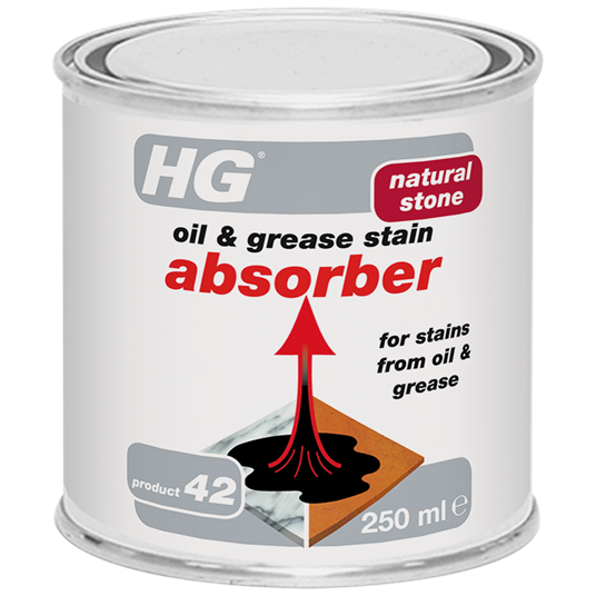 HG OIL & GREASE STAIN ABSORBER 250ML (PRODUCT 42)