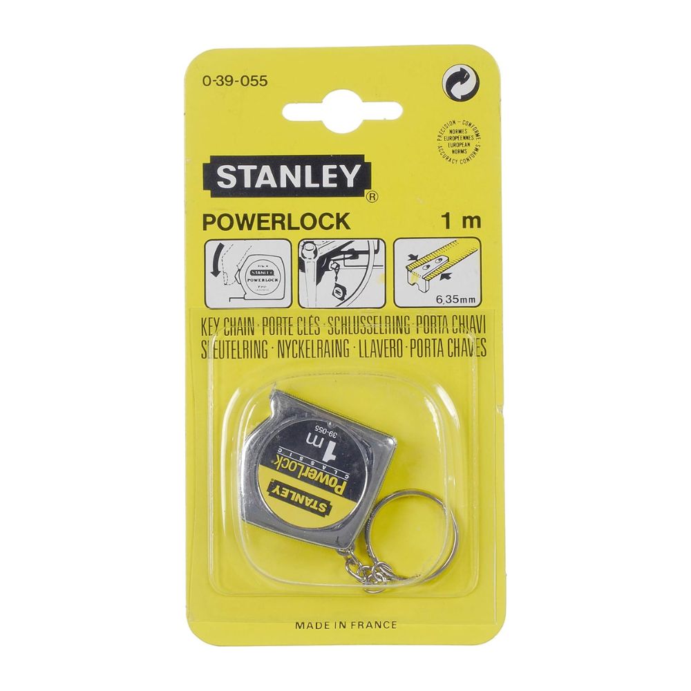Stanley 1M Powerlock Key Ring Measuring Tape