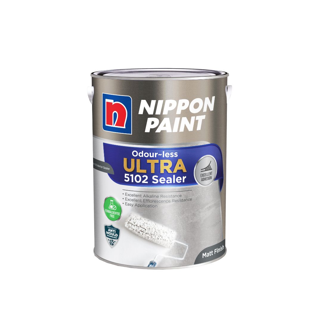 Nippon Paint Odour-Less Ultra 5102 Sealer 5L