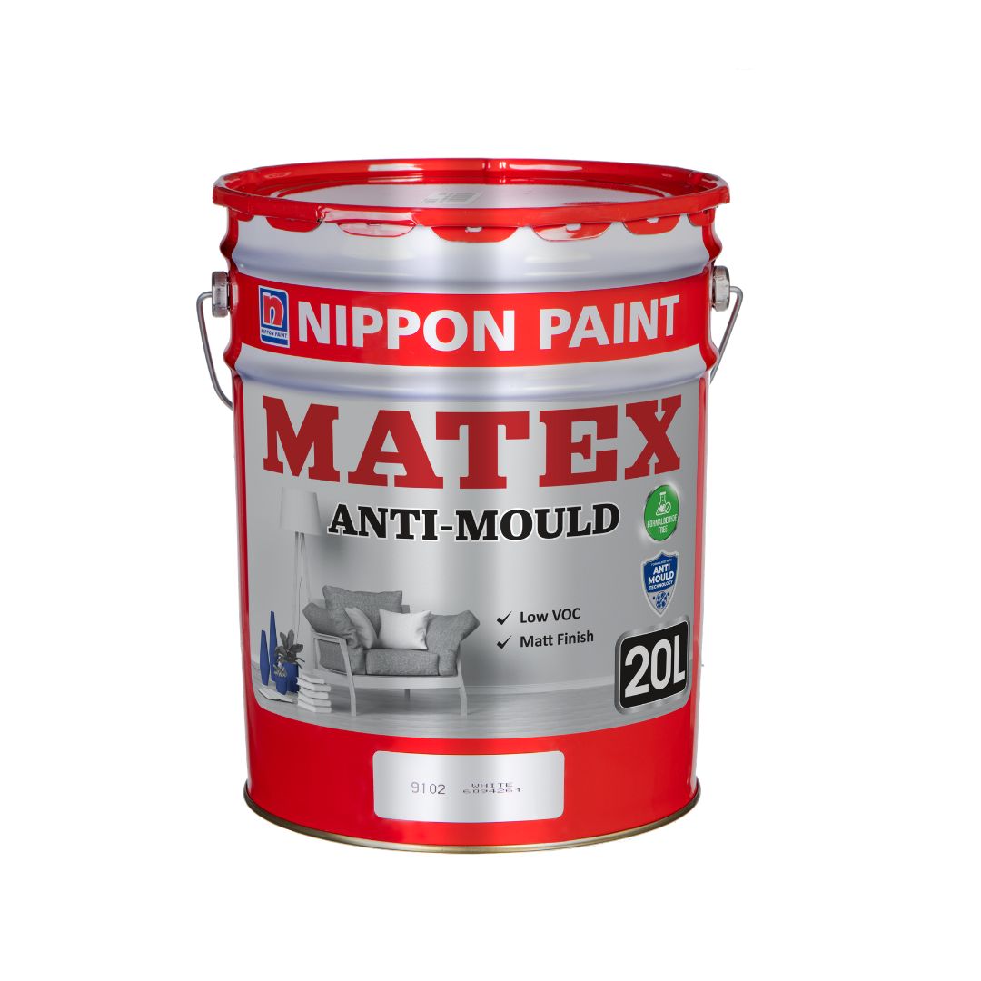 Nippon Paint Matex BS 9102 White 20L