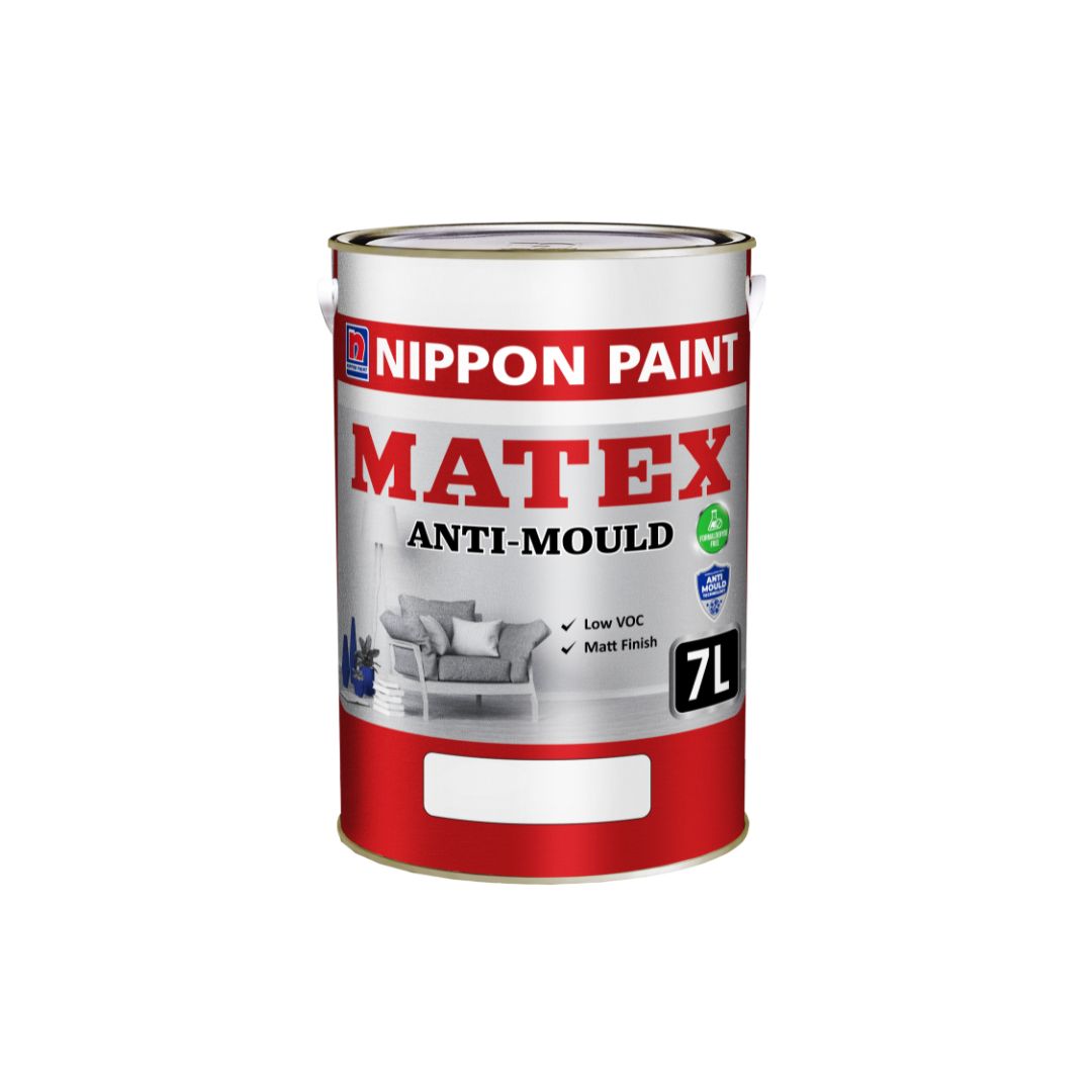 Nippon Paint Matex BS 9102 White 7L