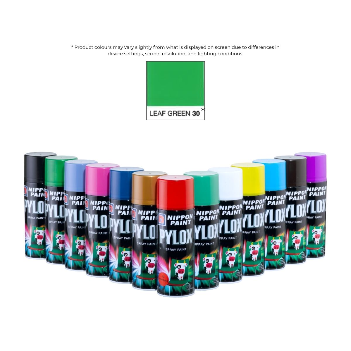Pylox Spray Paint 30 Leaf Green 400CC