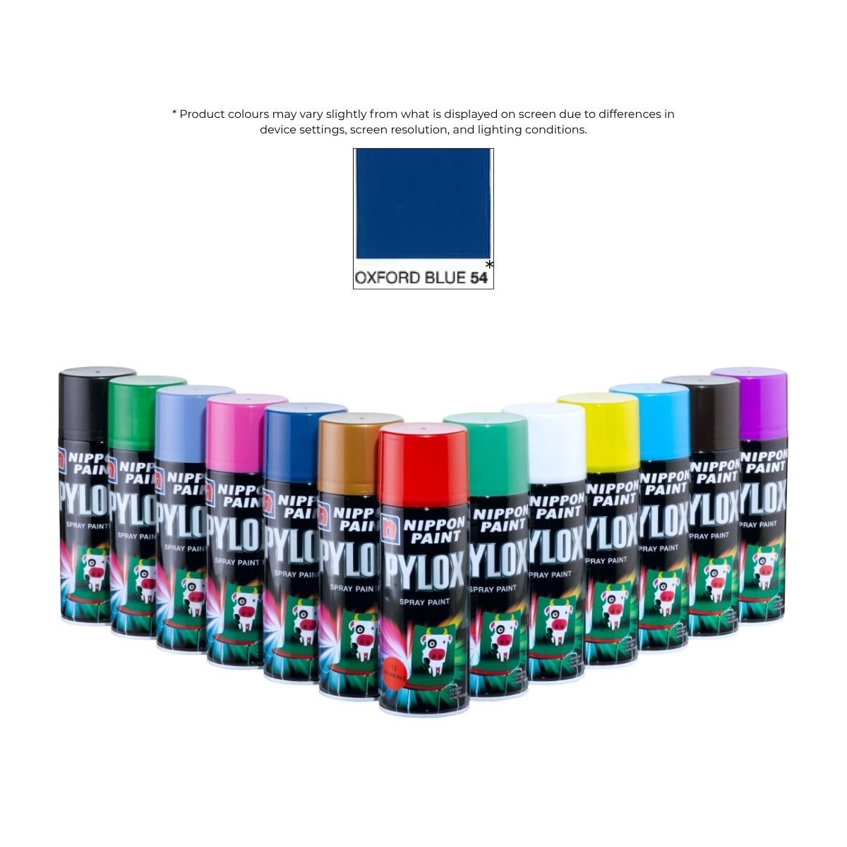 Pylox Spray Paint 54 Oxford Blue 400CC