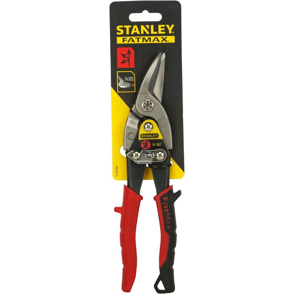 Stanley MaxSteel Aviation Snips Left Curve
