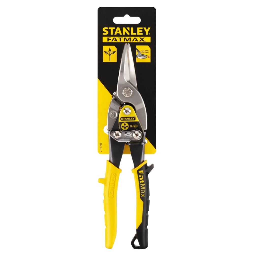 Stanley MaxSteel Aviation Snips Straight