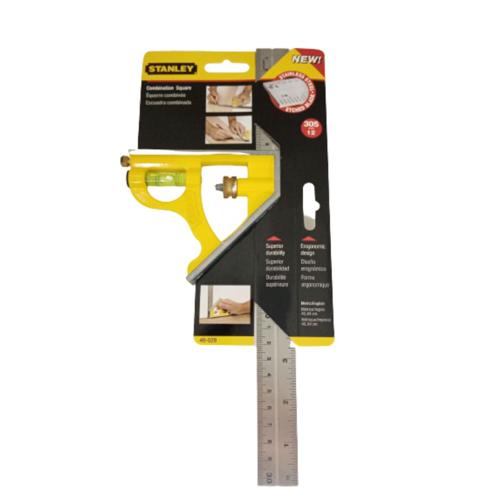Stanley Diecast Combination Square 12In