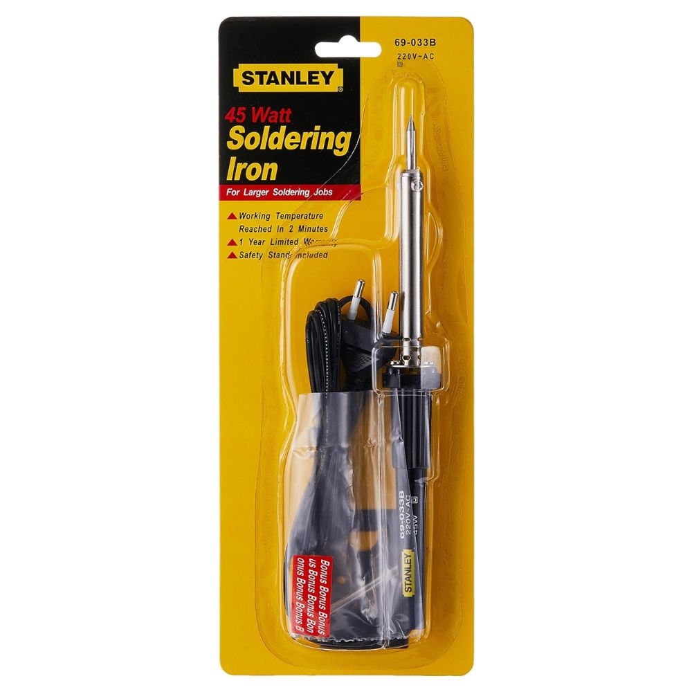Stanley Round Corded Soldering Iron 45 Wat, 220V