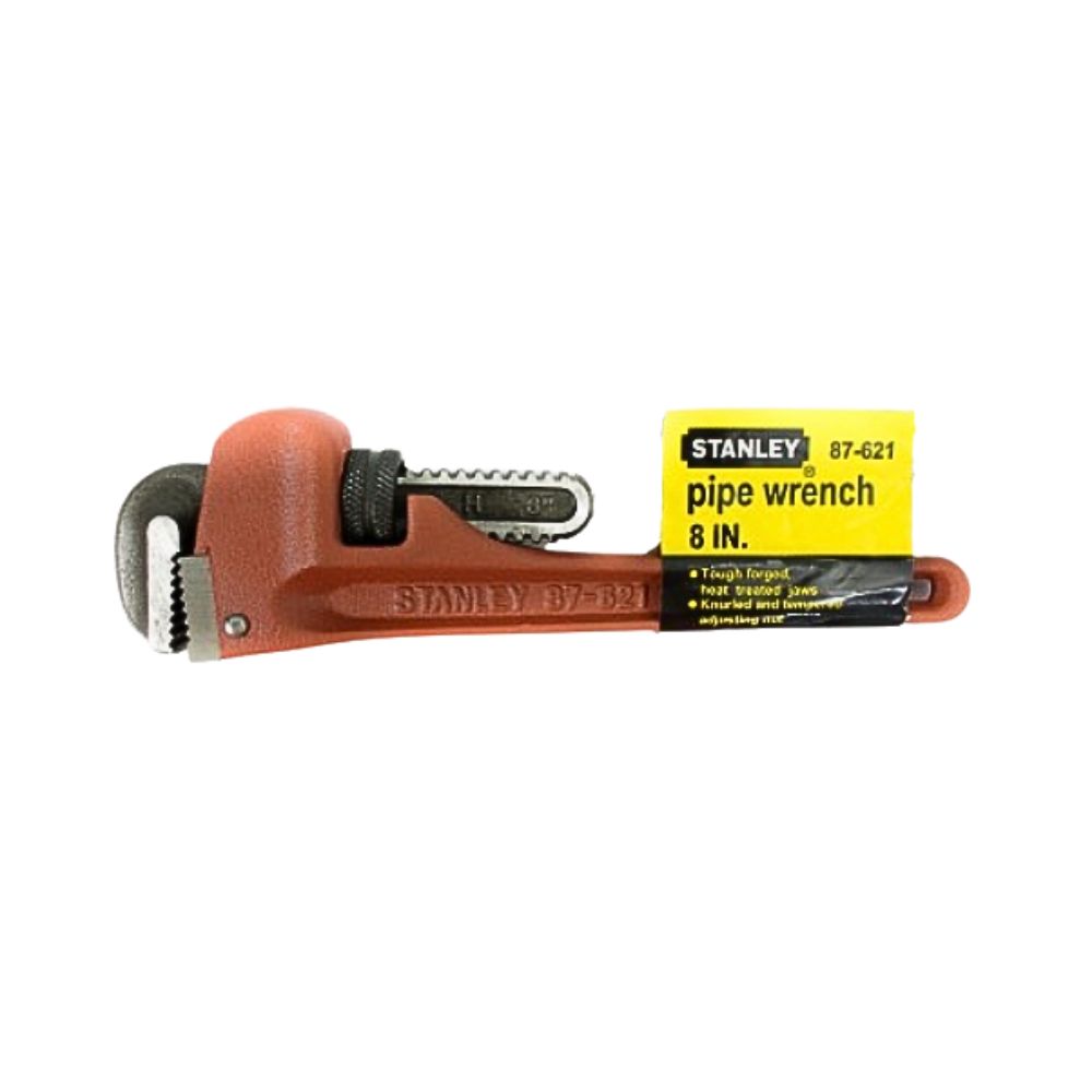 Stanley 87-621 Heavy-Duty Pipe Wrench 8in