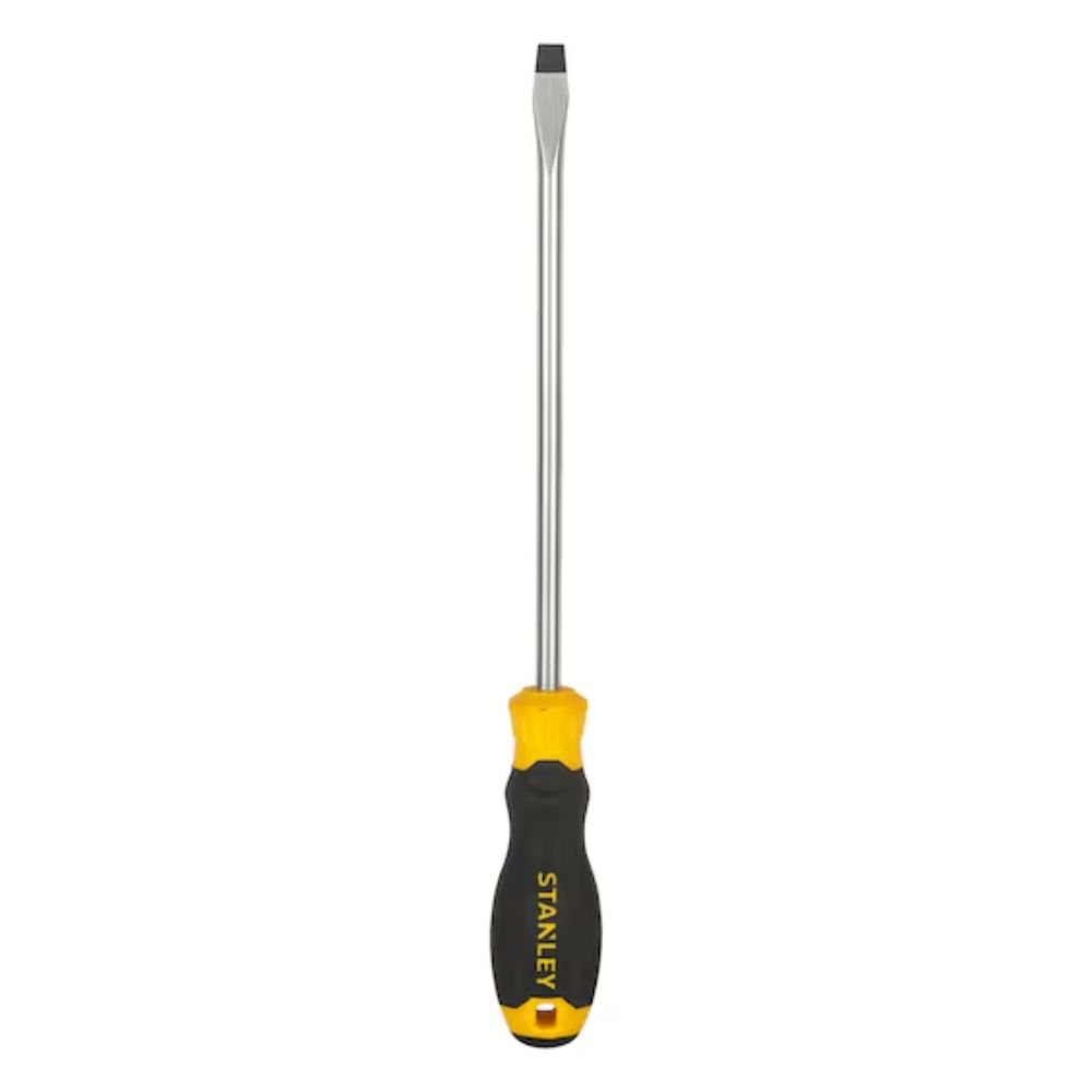 Stanley STMT60832 Cushion Grip Slotted Screwdriver 8mm x 200mm