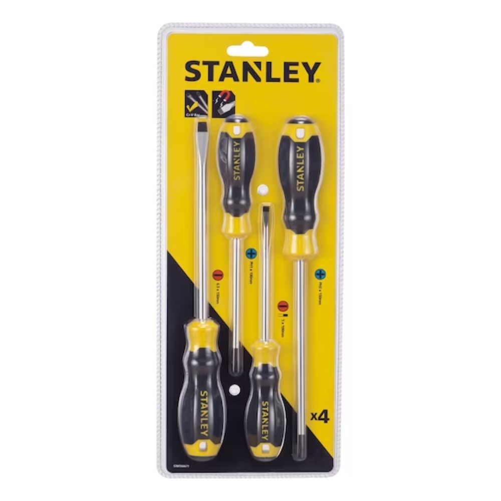 Stanley STMT66671 Cushion Grip Screwdriver Set of 4