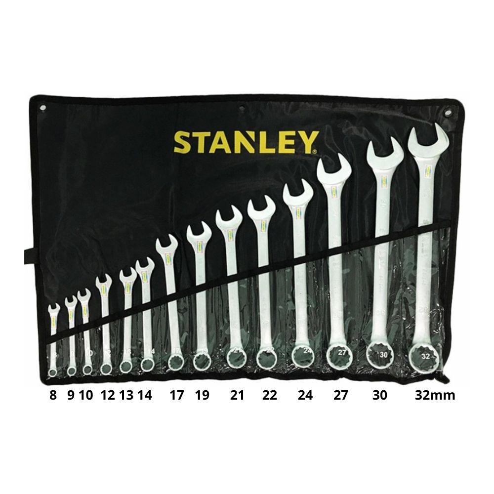 Stanley STMT80944 14 Pcs Combination Wrench Set 8 To 32mm