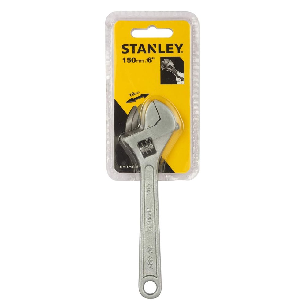 Stanley STMT87431 Adjustable Wrench 6in